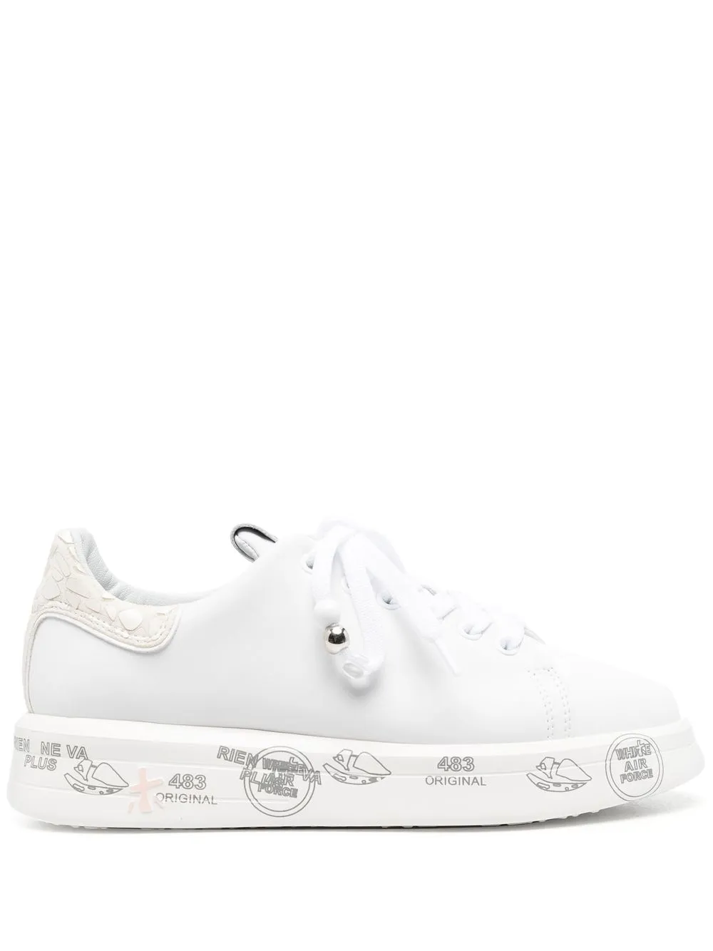 

Premiata tenis Belle - Blanco