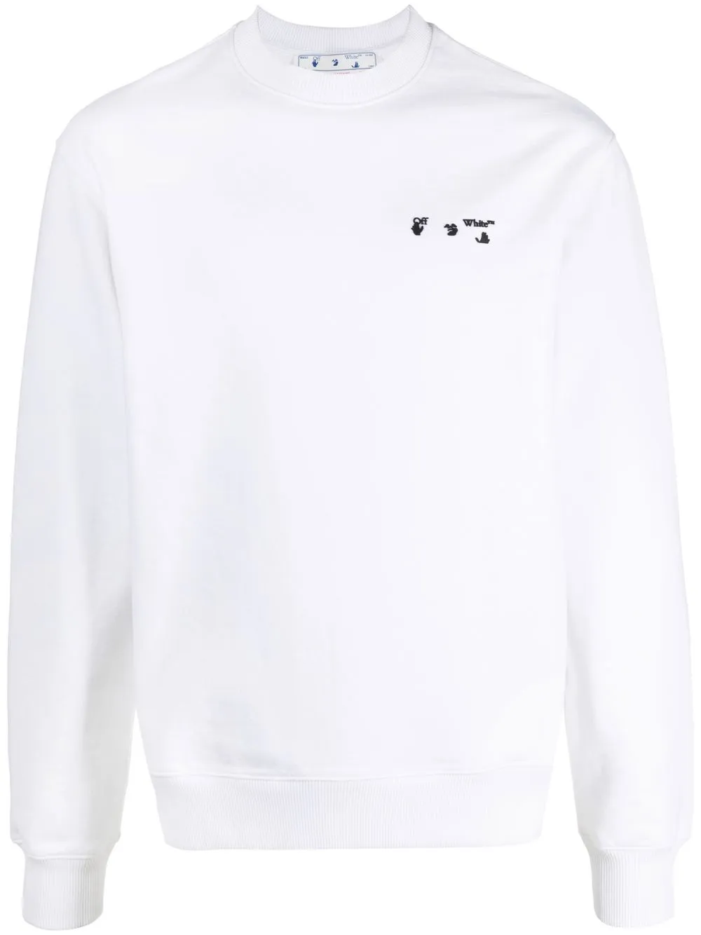 

Off-White sudadera Hands Off - Blanco