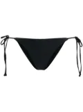 Matteau side-tie bikini bottoms - Black