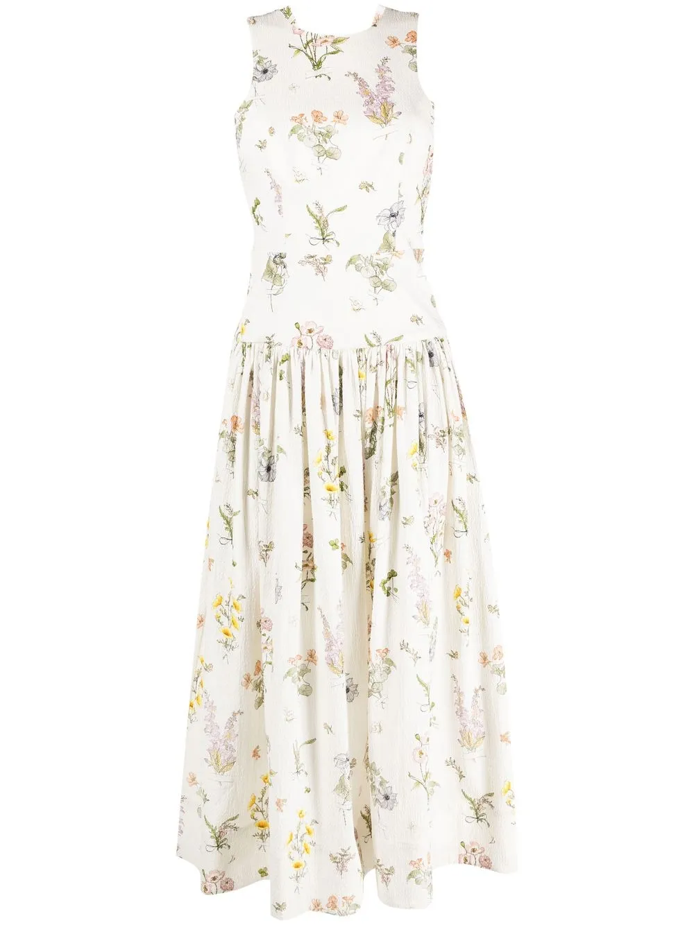 

ZIMMERMANN Jeannie floral-print dress - White