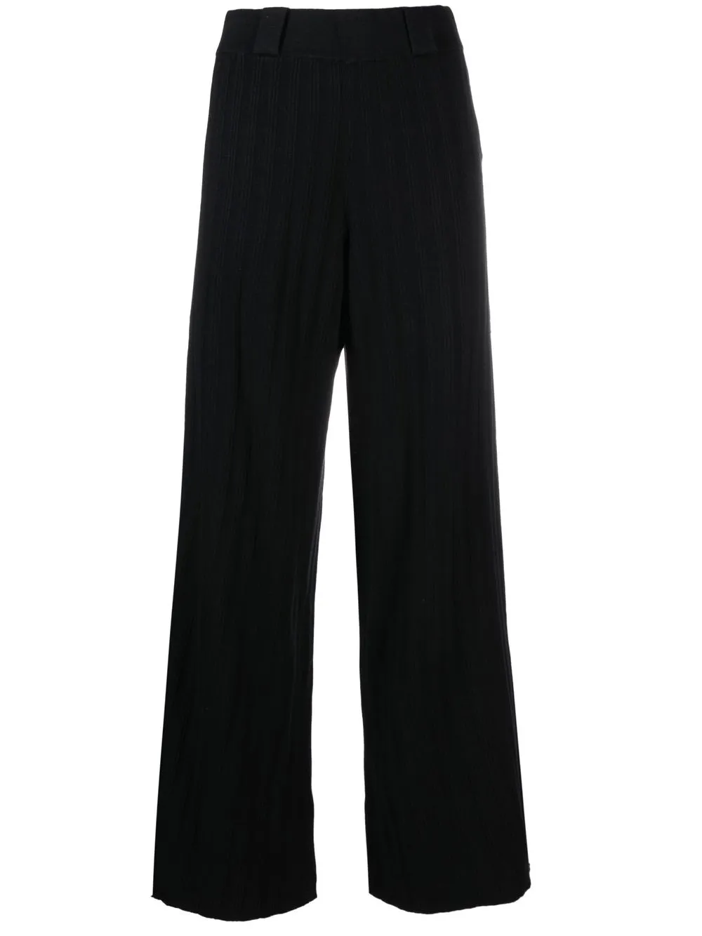 

Ba&Sh Erwan ribbed-knit flared pants - Black