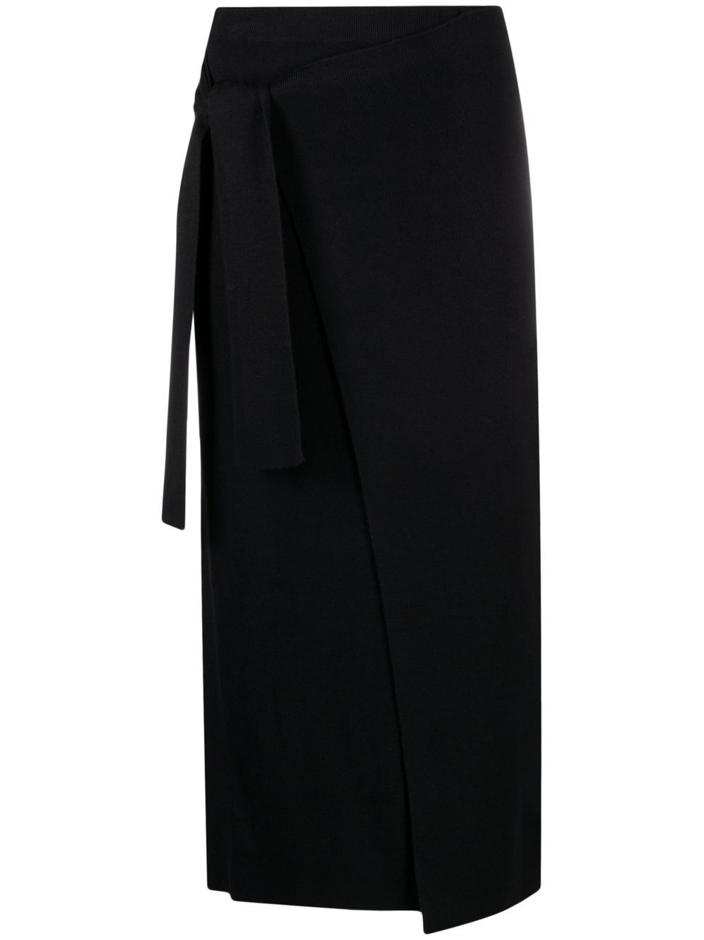 Warehouse wrap midi outlet skirt