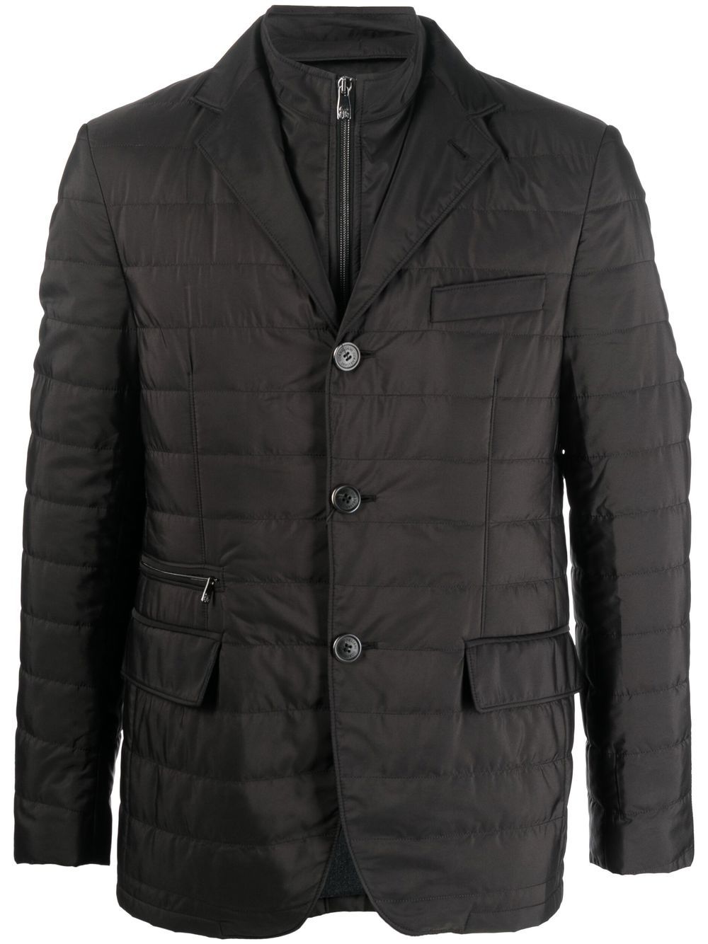 corneliani quilted blazer