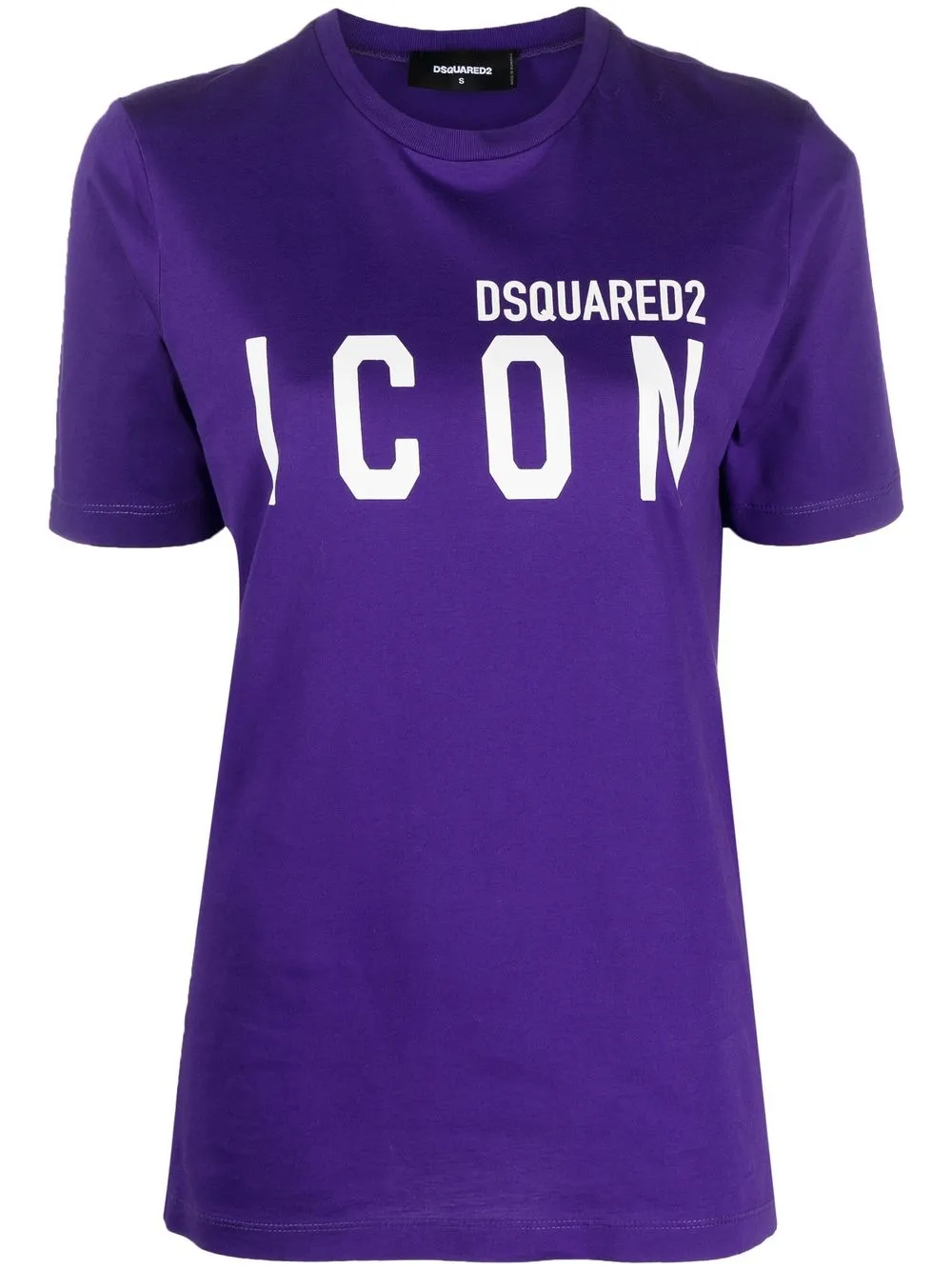 

Dsquared2 playera con logo estampado - Morado