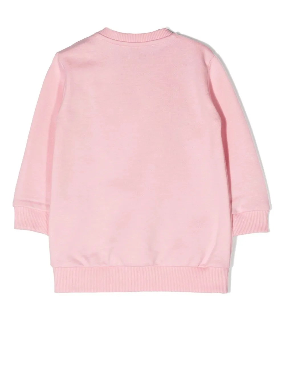 Versace Kids Sweaterjurk met logoprint - Roze