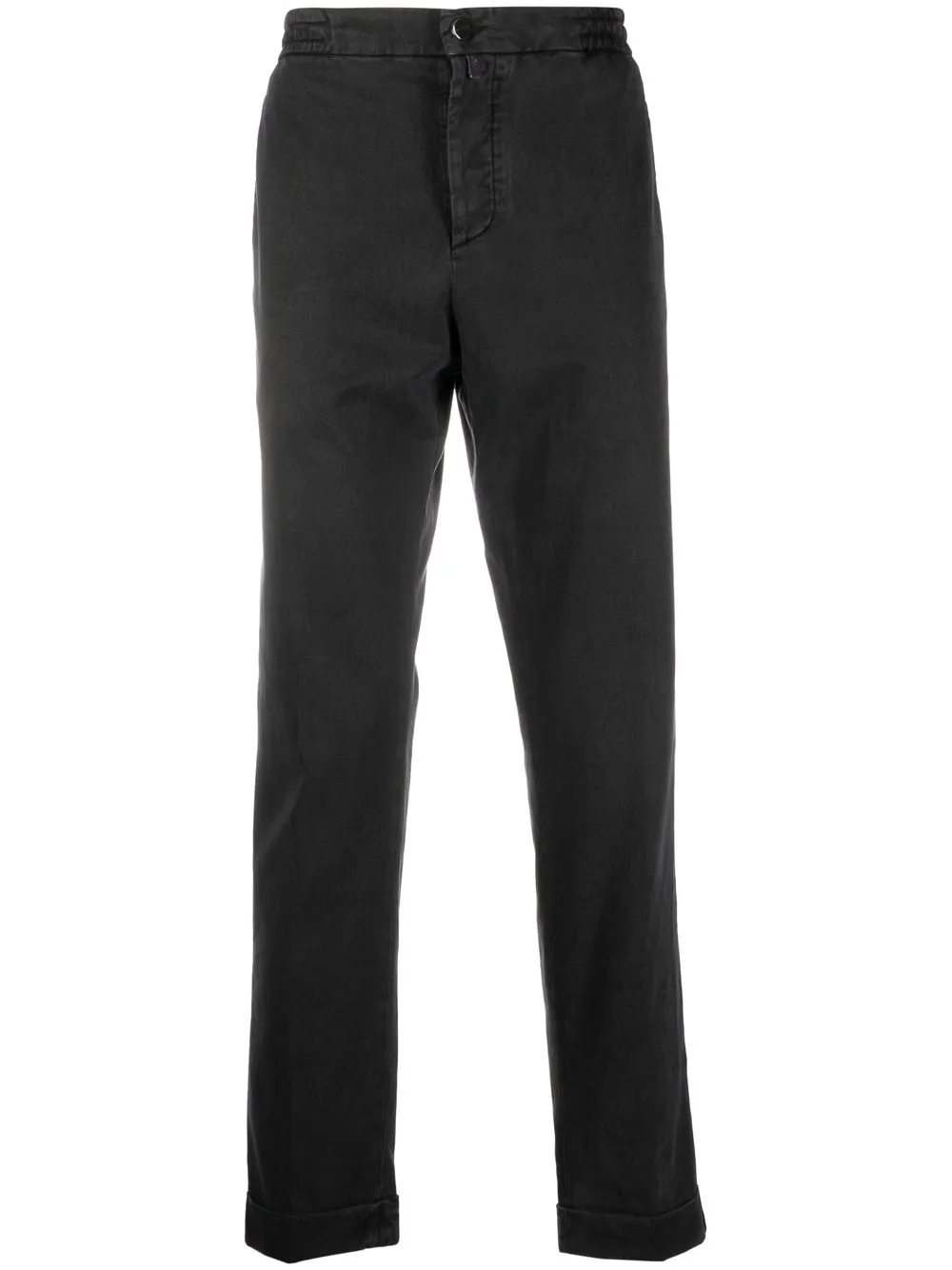 

Kiton pantalones chino con cuatro bolsillos - Negro