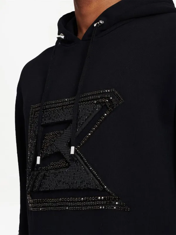 Balmain デコラティブ スウェットシャツ | ブラック | FARFETCH JP