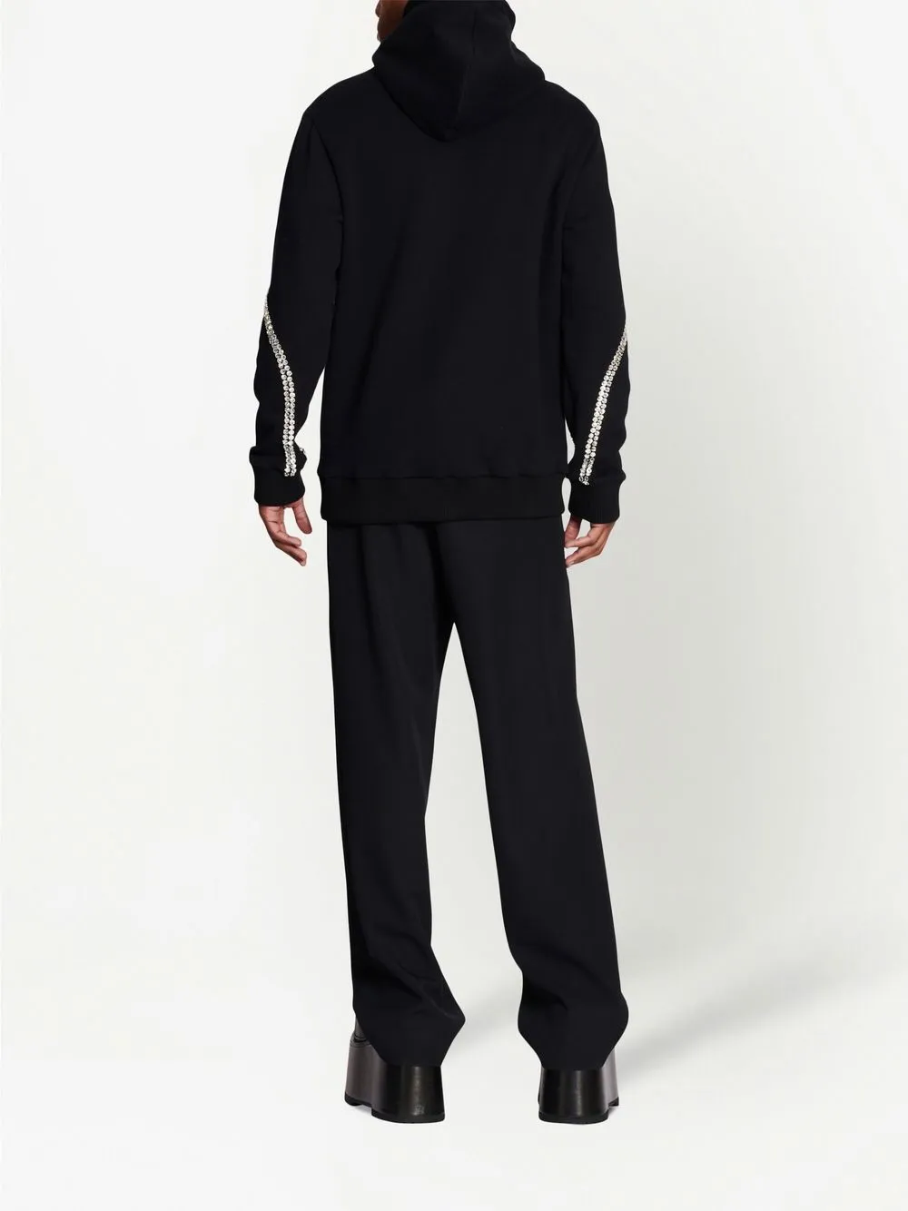 Cheap Balmain embellished pullover sweatshirt Men