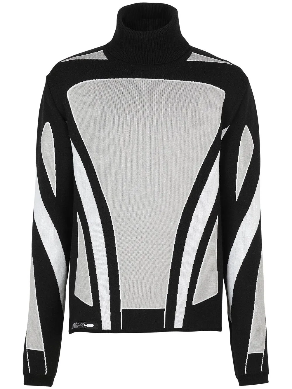 

Balmain suéter con diseño color block - Gris