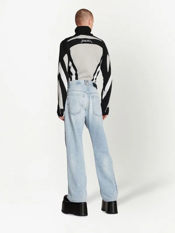 Balmain ストレートジーンズ | ブルー | FARFETCH JP