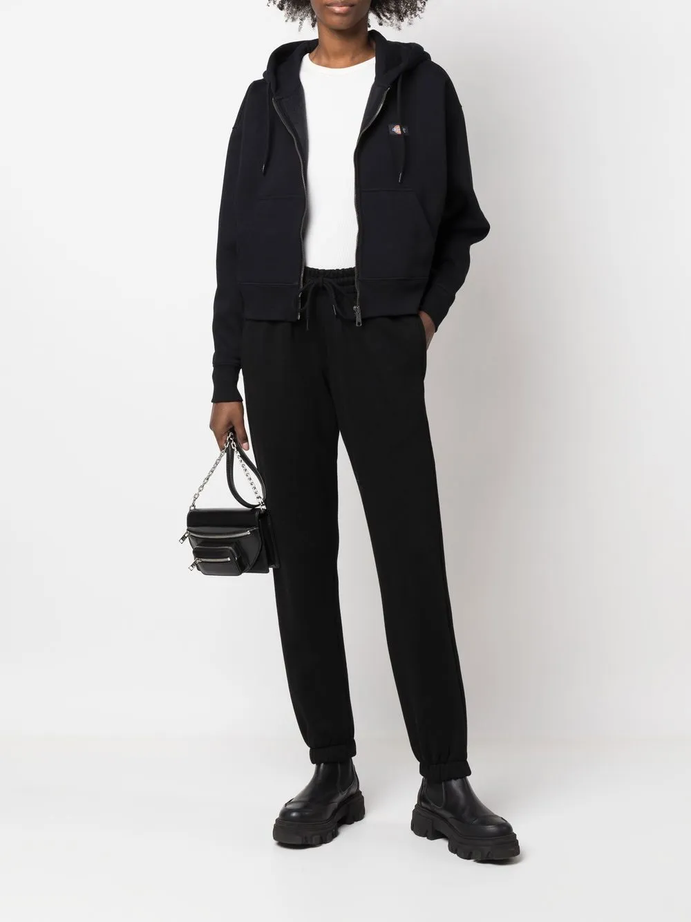 Dickies Construct logo-patch zip-up hoodie | Hoodies | Image 2