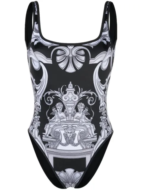 Versace maillot de bain à imprimé baroque