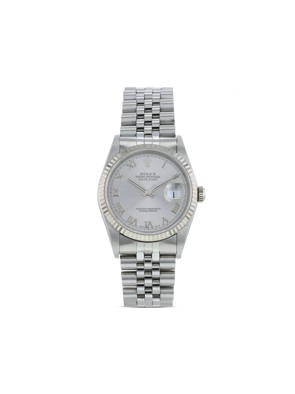 

Rolex reloj Datejust de 36mm 2001 pre-owned - Plateado