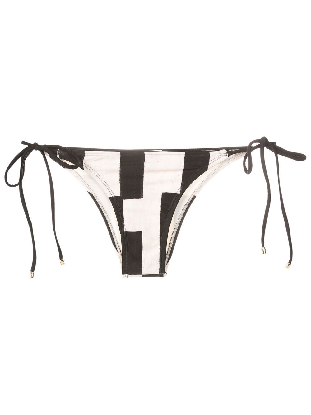 Lenny Niemeyer Tie-fasten Bikini Bottoms In Black