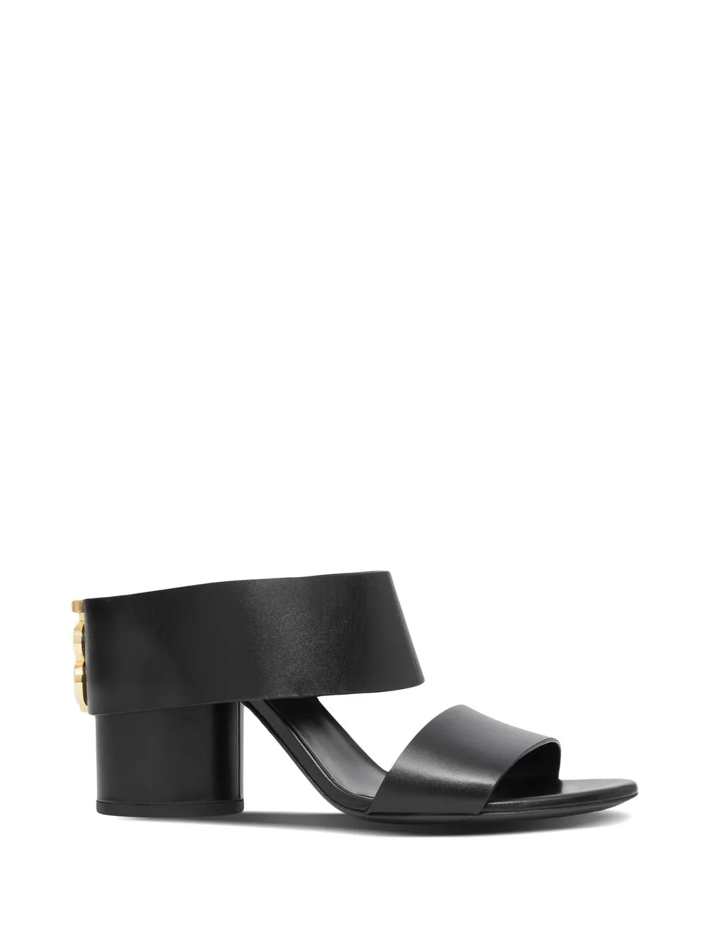 Burberry Sandalen met blokhak - Zwart