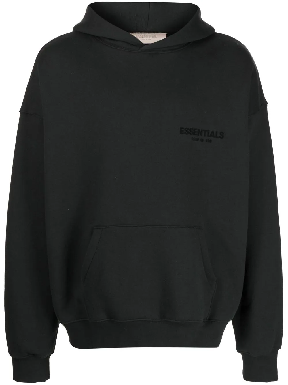 Essentials logo-print hoodie