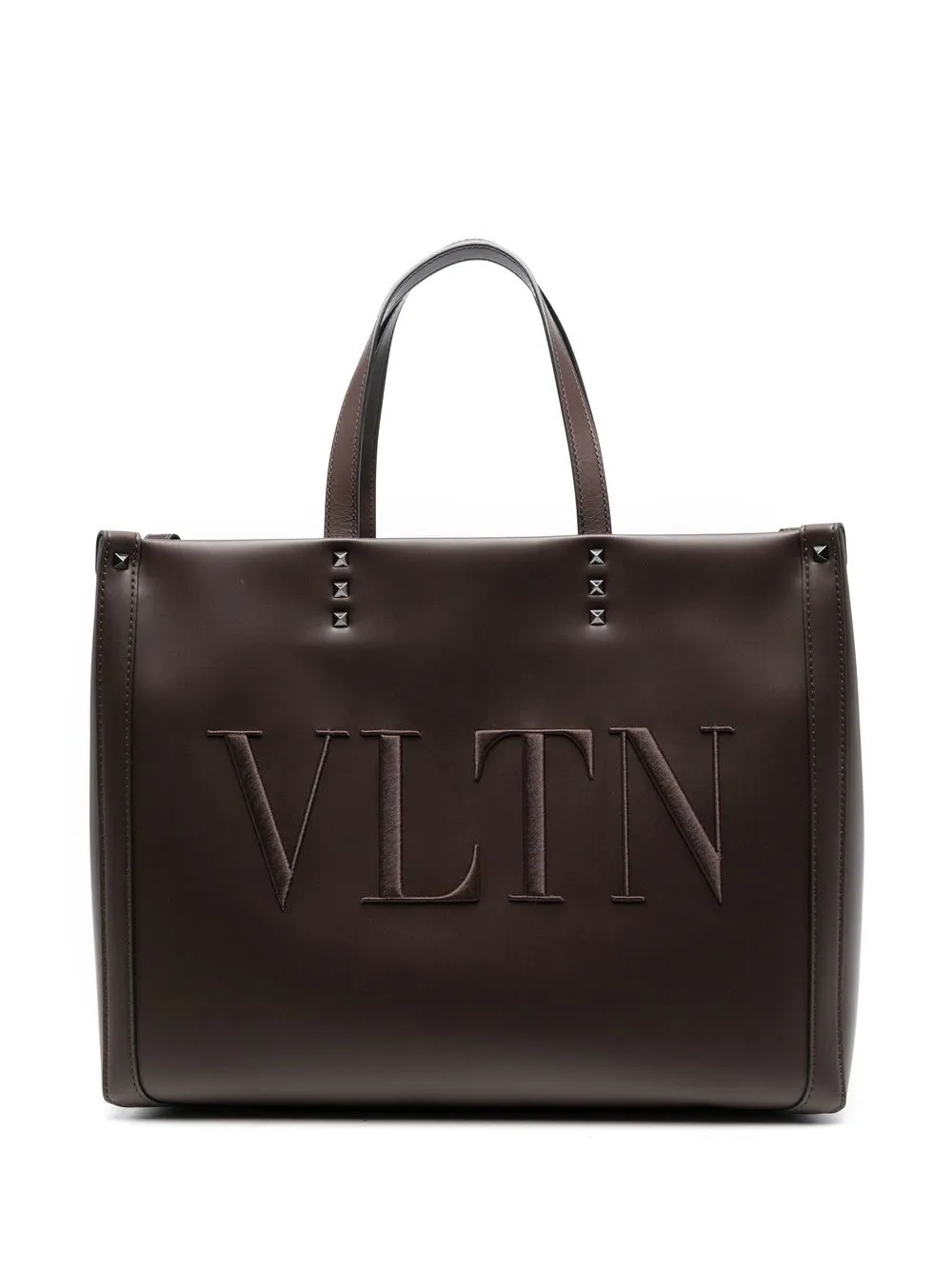 

Valentino Garavani tote con bordado VLTN - Marrón