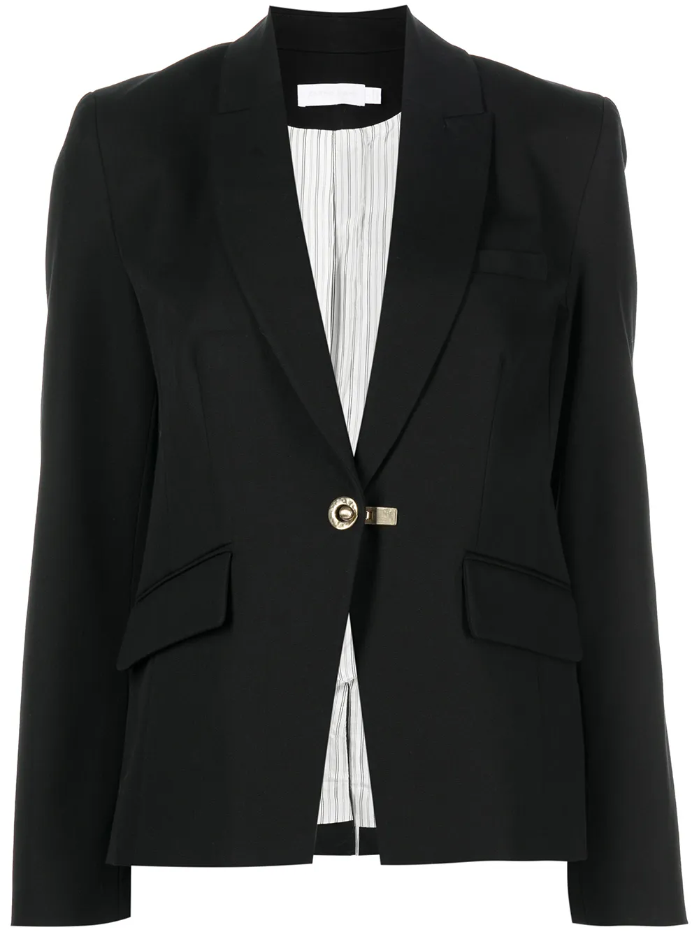 

Simkhai Lilith buckle-detail tailored blazer - Black