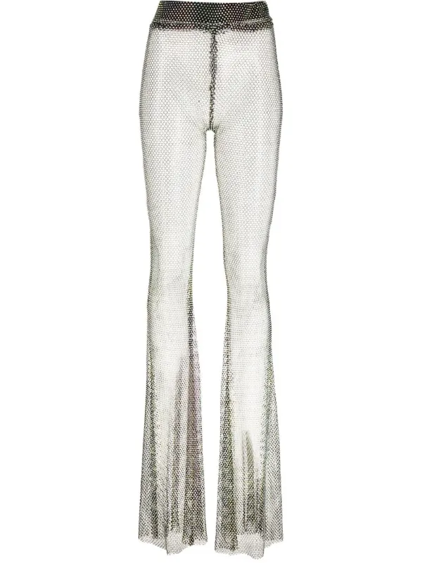NEW ARRIVALS crystal-embellished Mesh 