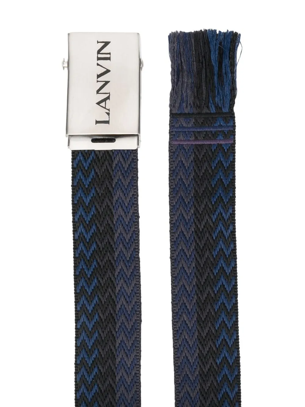 Lanvin Riem met logogesp - Blauw