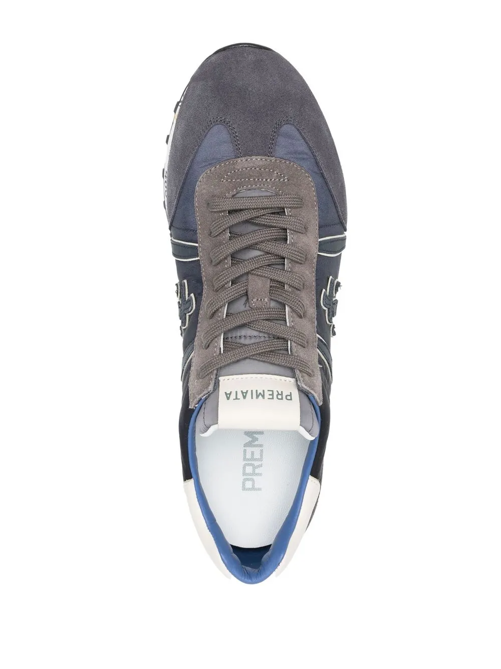 Premiata Lucy Panelled low-top Sneakers | Blue | FARFETCH AO