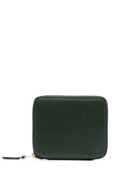 Comme Des Garçons Wallet cartera con cierre y logo