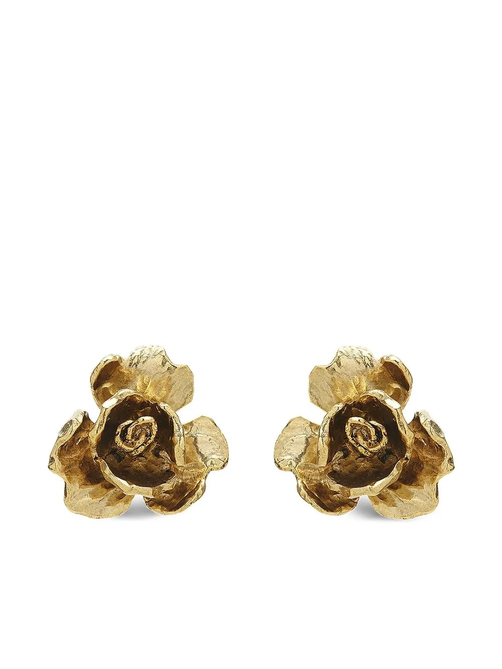 

Oscar de la Renta aretes Rose - Dorado