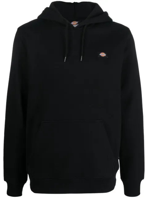 DICKIES logo-patch long-sleeve hoodie