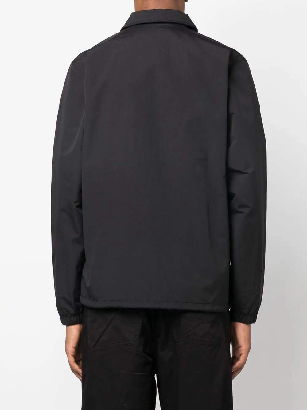 Dickies Construct Logo-patch Long-sleeve Jacket In Schwarz