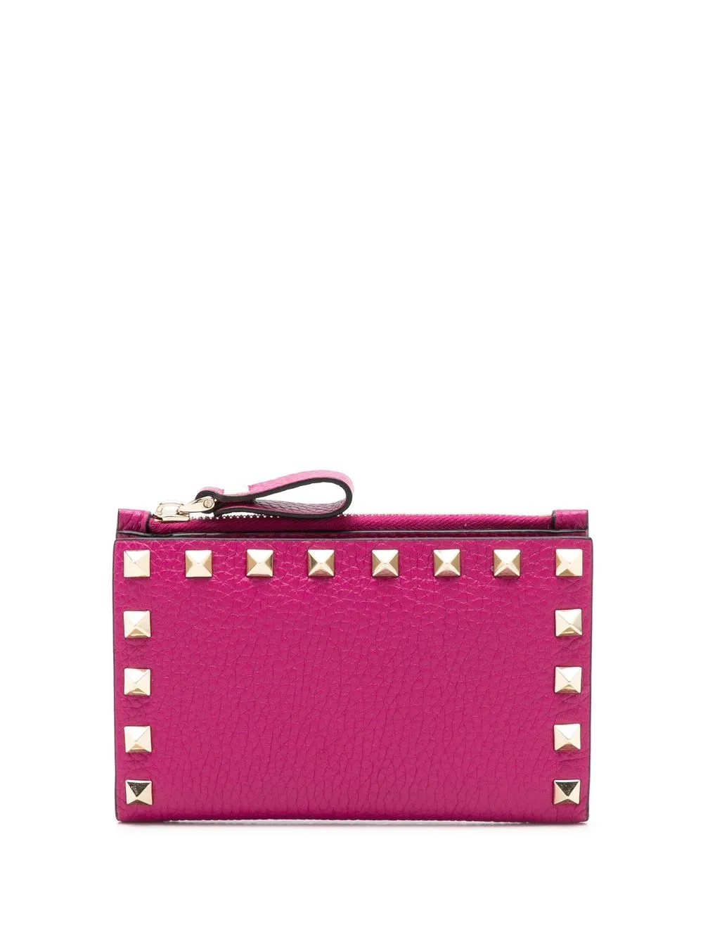 

Valentino Garavani Rockstud leather wallet - Pink