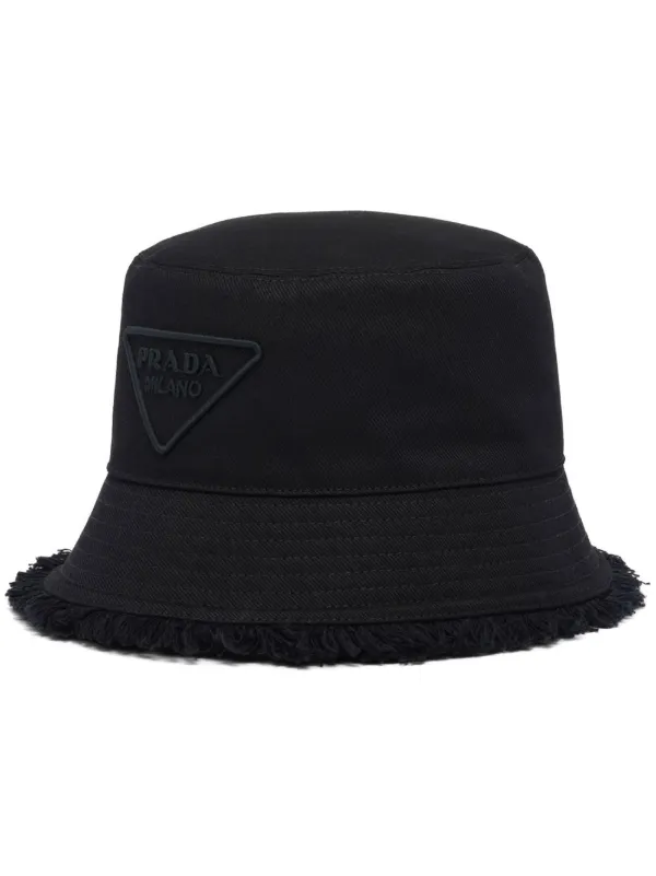 Prada Women's Drill Bucket Hat