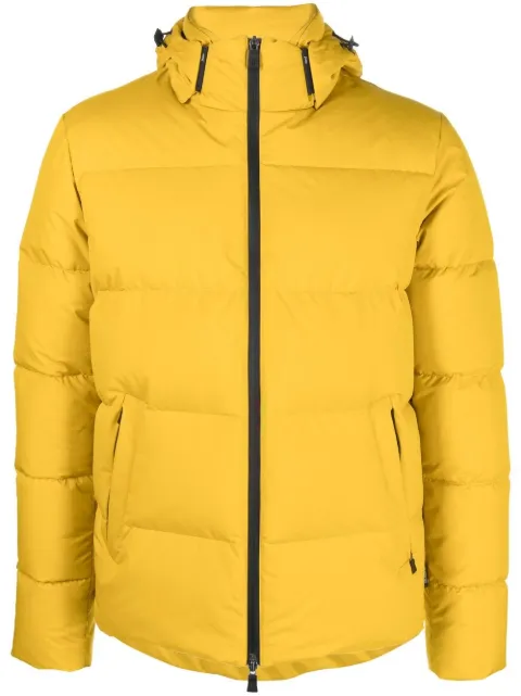 Herno hooded zipped padded jacket 