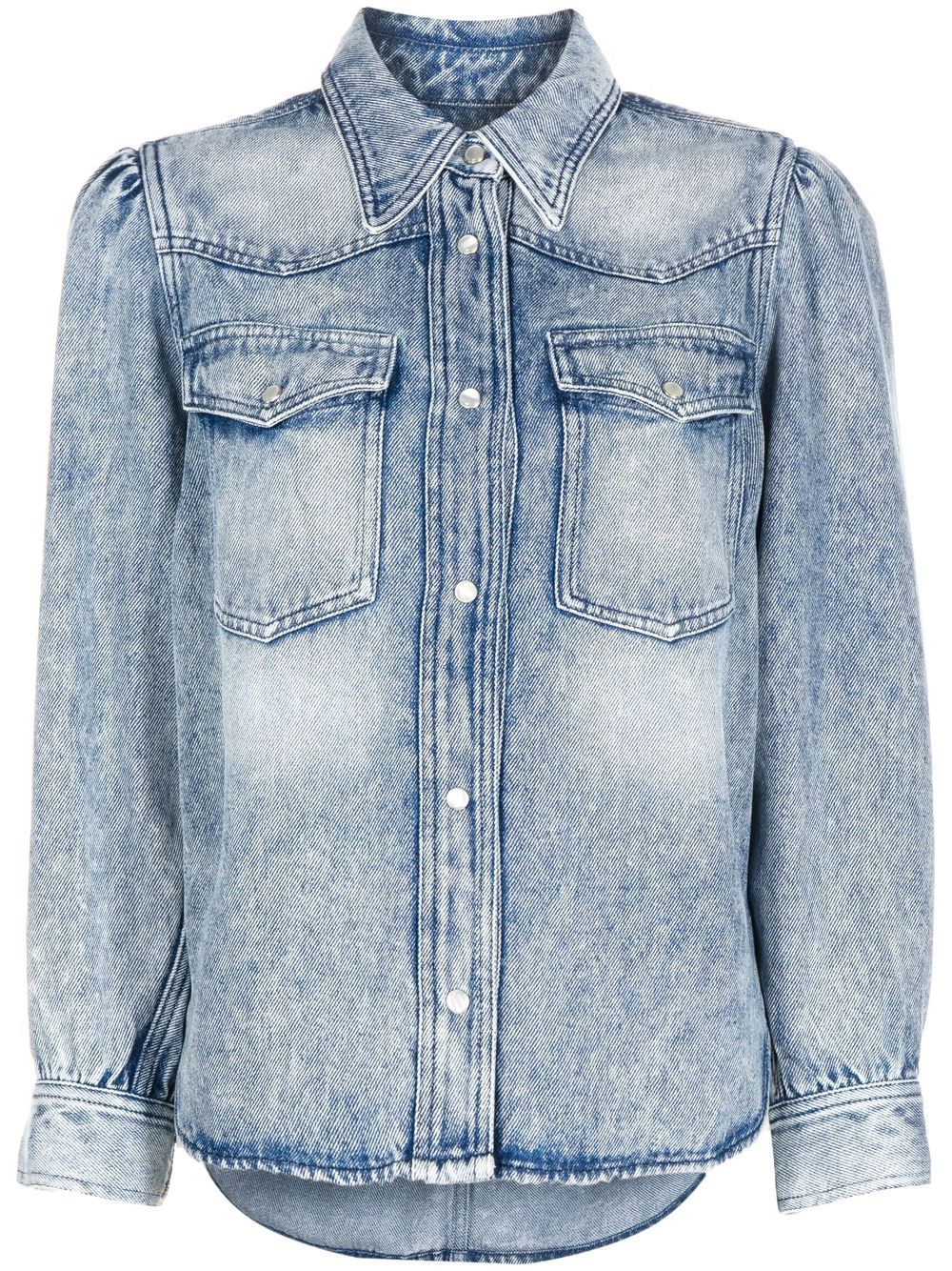 MARANT ÉTOILE cotton-lyocell denim jacket