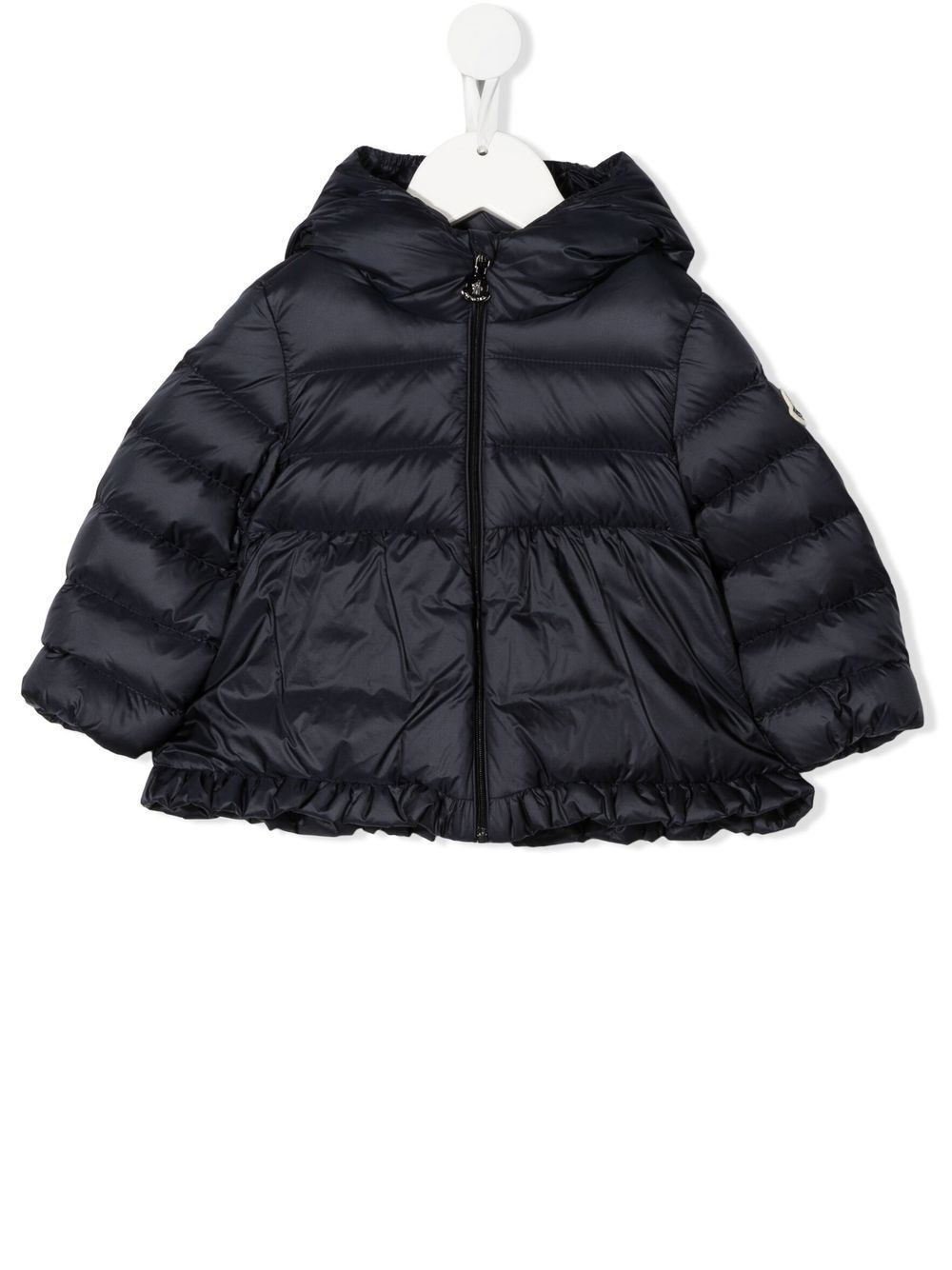 Moncler Enfant padded feather-down coat - Blue