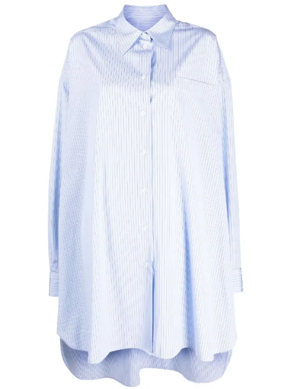 Maison Margiela Oversized Striped Shirt - Farfetch