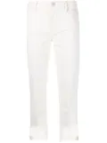 FRAME high-waisted cropped jeans - Neutrals