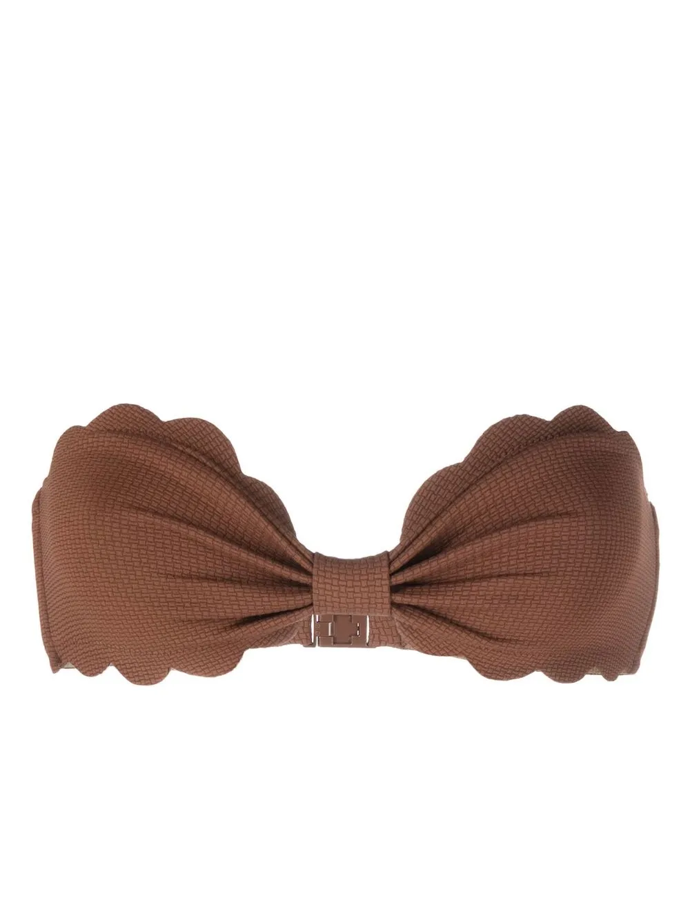 

Marysia Antines bandeau bikini top - Brown