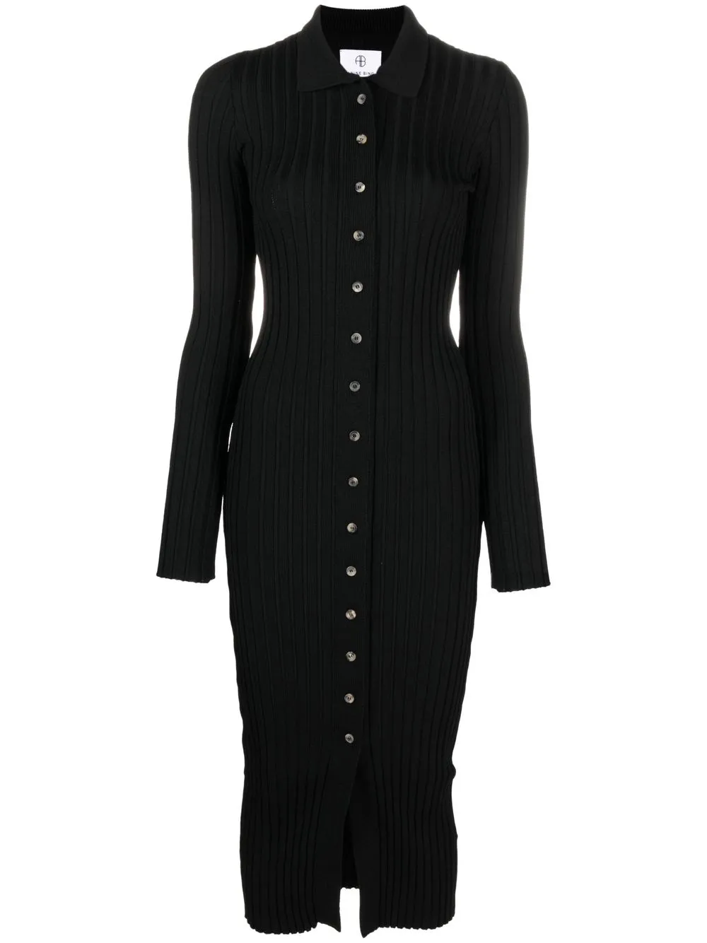 

ANINE BING vestido Joslyn - Negro