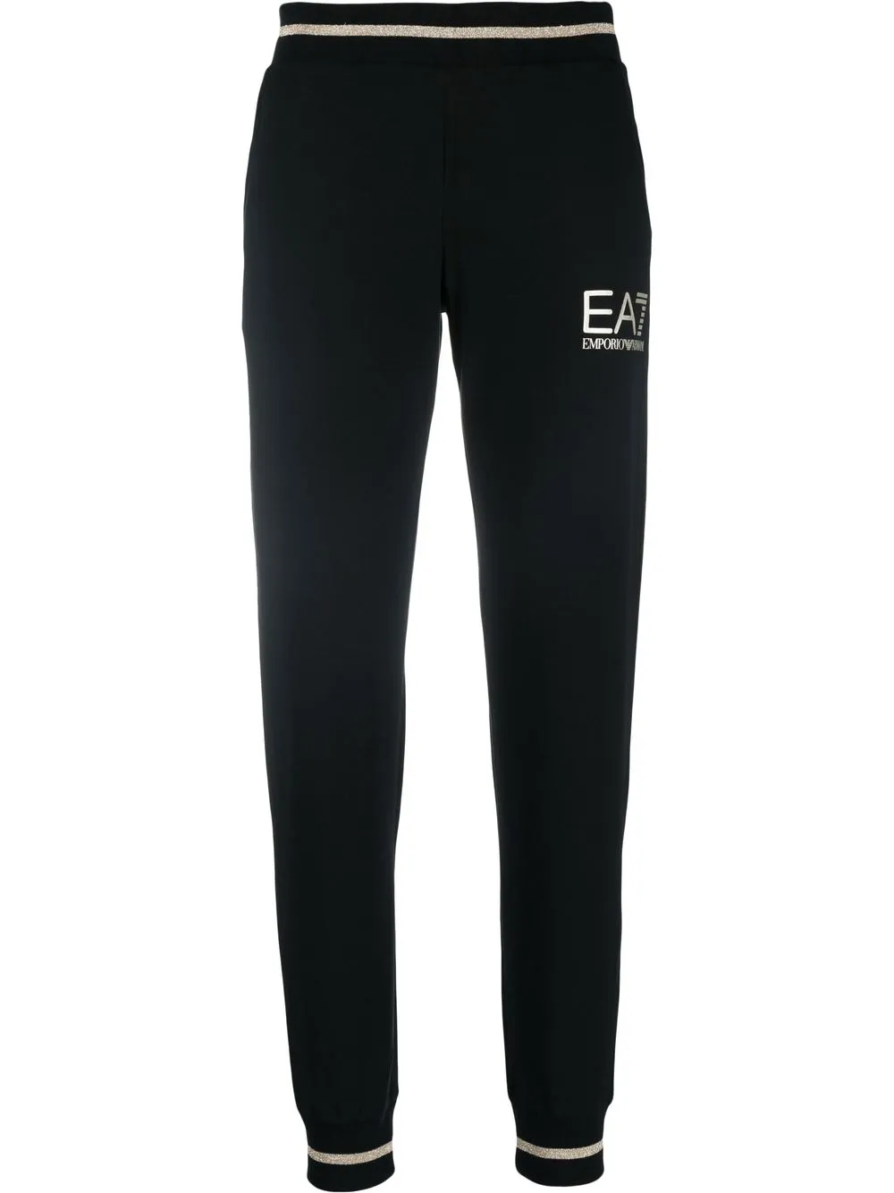 

Ea7 Emporio Armani pants con logo estampado - Negro