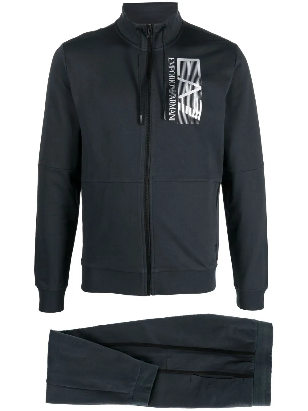

Ea7 Emporio Armani pants con logo estampado - Azul