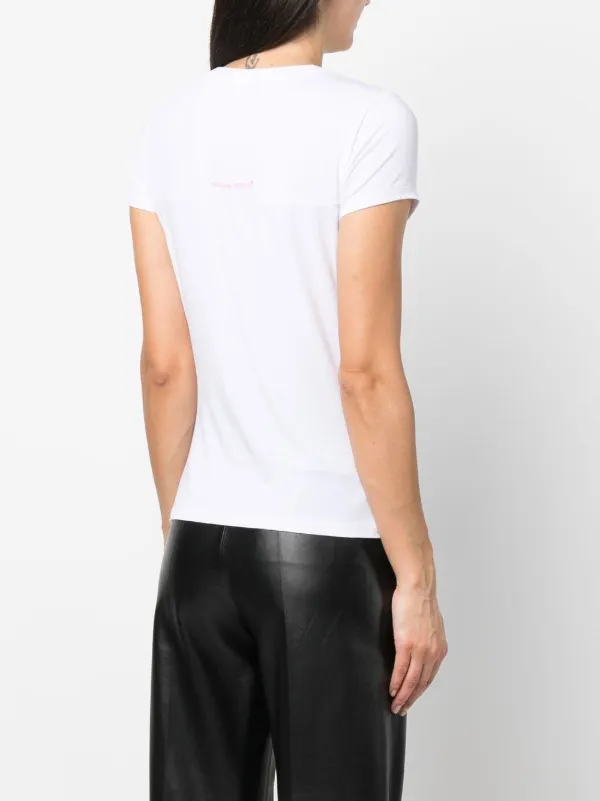 Ea7 Emporio Armani グラデーション ロゴ Tシャツ | ホワイト 