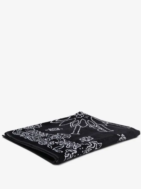 AMIRI bandana-print beach towel