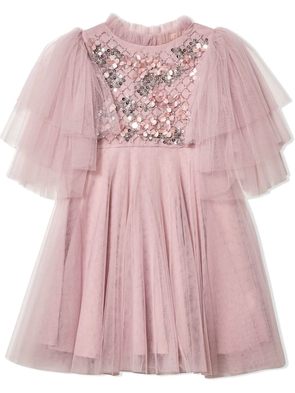 

Tutu Du Monde vestido Chelsea bordado con lentejuelas - Rosado
