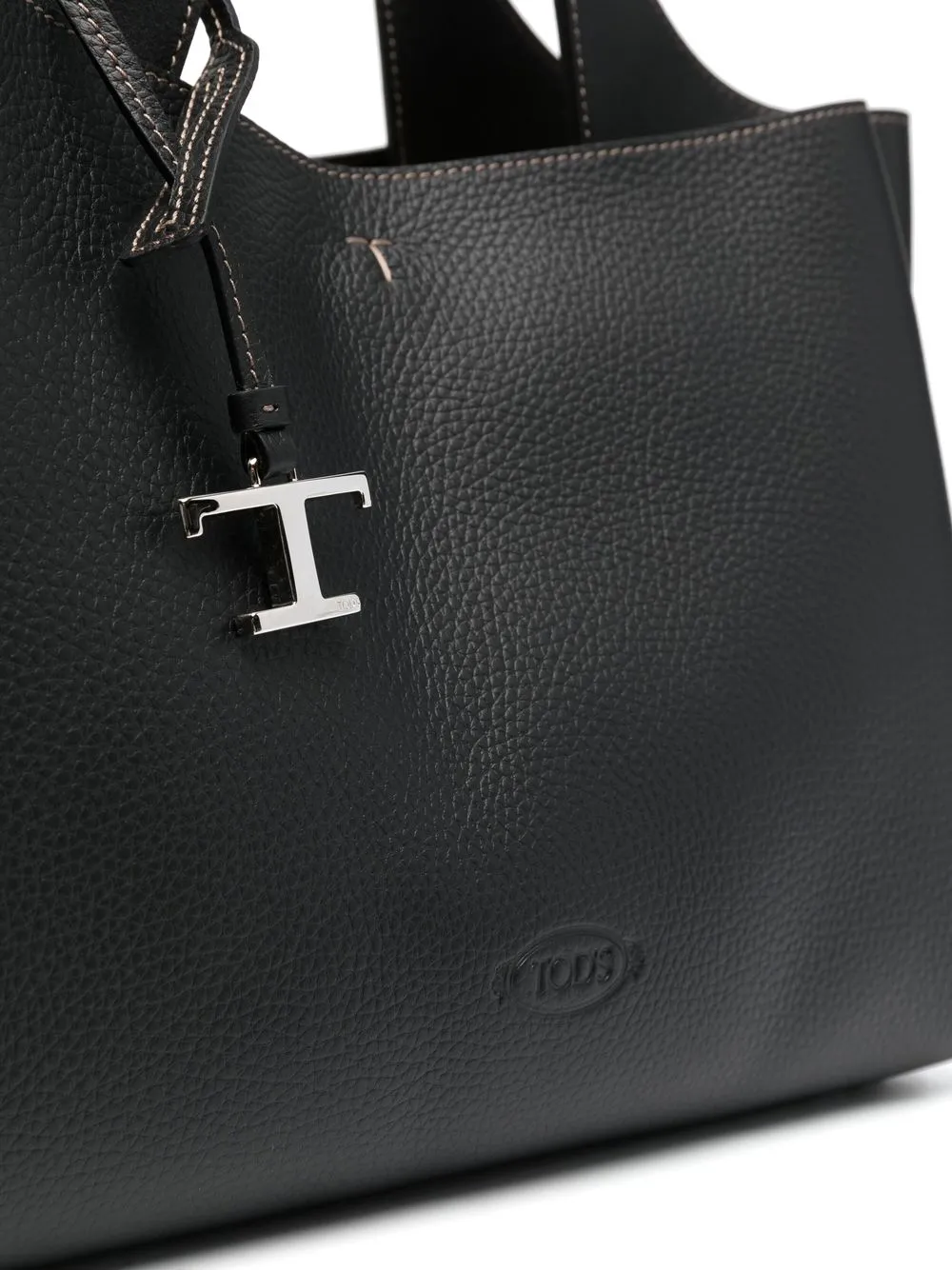 Tod's logo-plaque Tote Bag - Farfetch