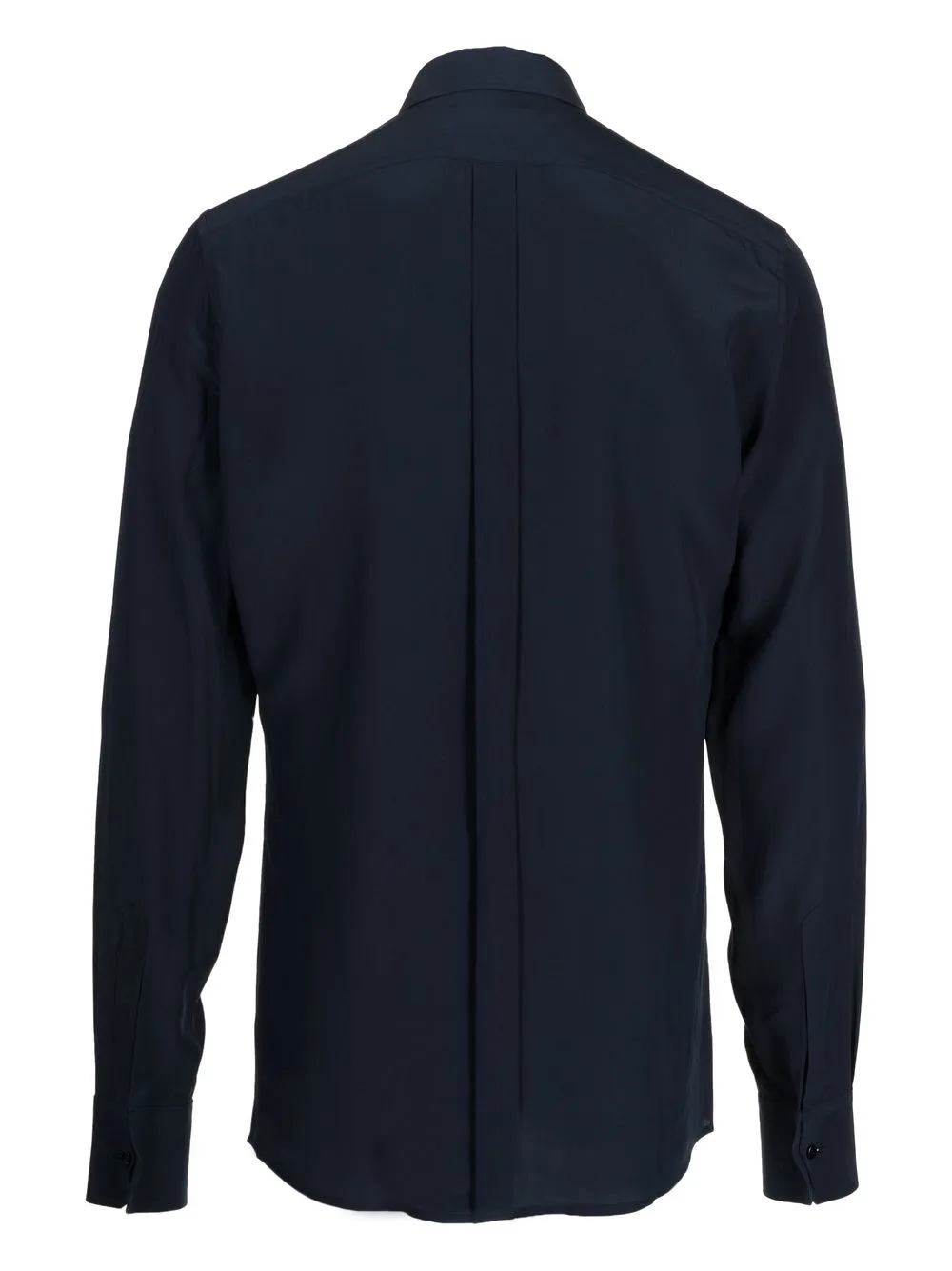 Dolce & Gabbana Overhemd met verborgen sluiting - Blauw