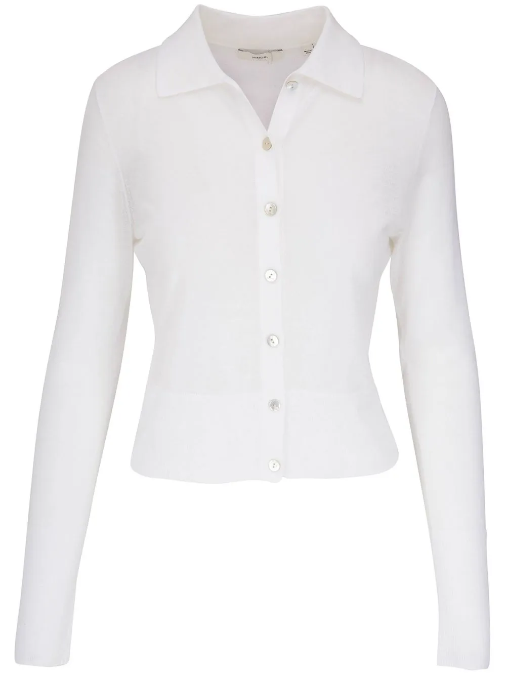 

Vince camisa con botones de madreperla - Blanco