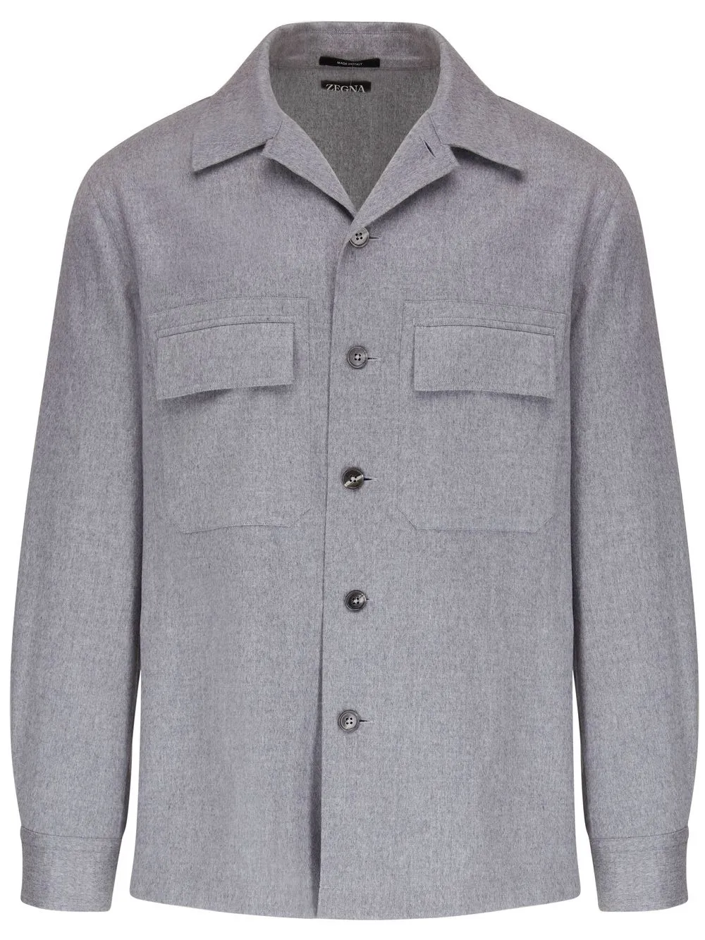 

Zegna cashmere shirt jacket - Grey