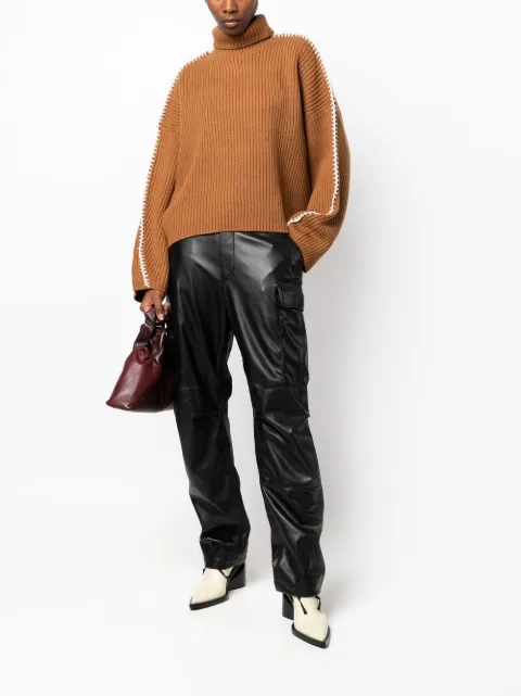 rag & bone Sands faux-leather cargo pants 