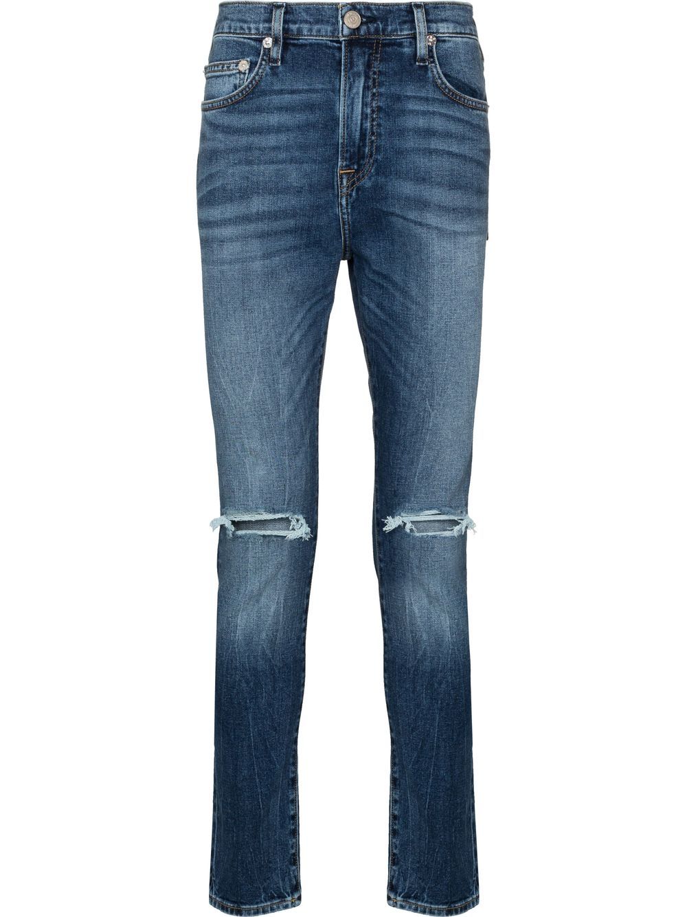 True Religion Ripped slim-fit Jeans - Farfetch