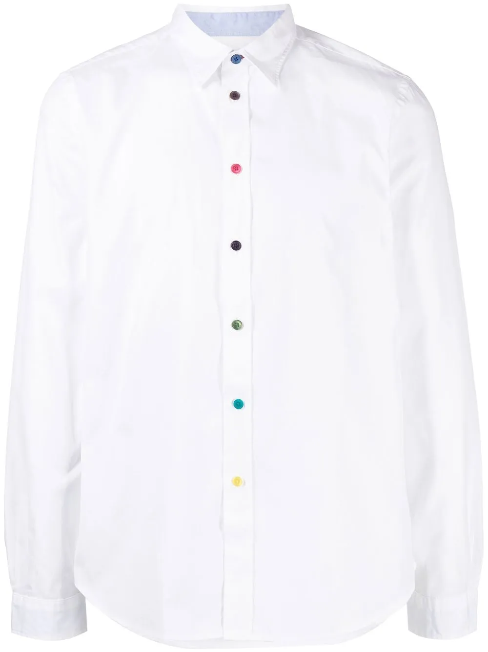 

PS Paul Smith camisa con botones multicolor - Blanco